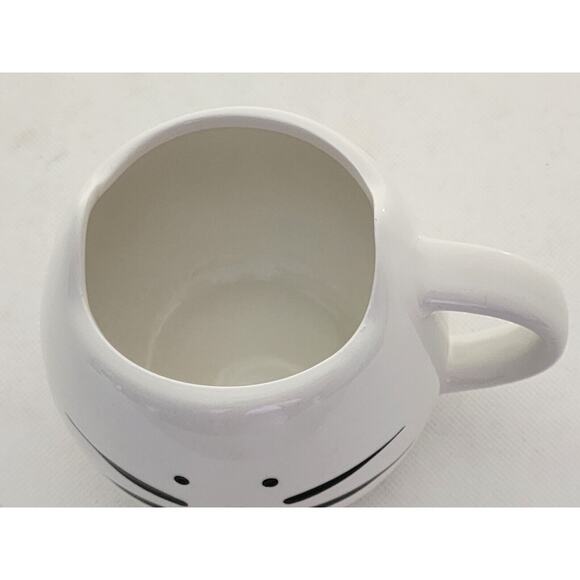 MUG/CUP-White-Cat Face-Cat Ears-Unique-Desk Accessory-Holds 16 oz/2 Cups - Picture 3 of 8